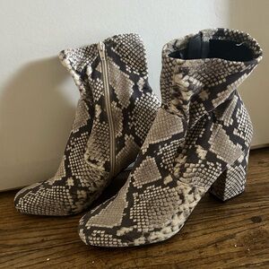 Steve Madden Snake Heels